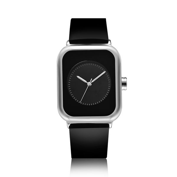rebirth quartz watch square dial silicone band waterproof morden fashion couple men women watches, Slivery;brown
rebirth quartz watch square dial silicone band waterproof morden fashion couple men women watches, Slivery;brown