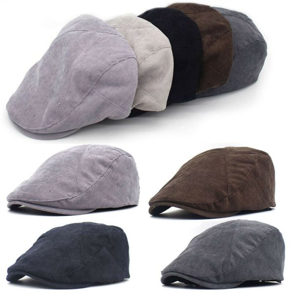 new men's women's cotton corduroy beret / newsboy caps / hats 2019 autumn winter new fashion, Blue;gray
new men's women's cotton corduroy beret / newsboy caps / hats 2019 autumn winter new fashion, Blue;gray