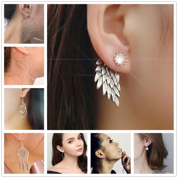 one direction jewelry personality wing harpoon drop earrings for women bijoux earring new wholesale earing accessories, Silver
one direction jewelry personality wing harpoon drop earrings for women bijoux earring new wholesale earing accessories, Silver