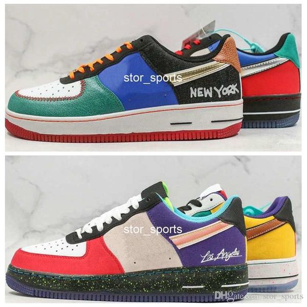 2020 forces low 1 what the la one nyc city 1s womens mens tripler forced sports air designer sneakers trainers eur 36-45, Black
2020 forces low 1 what the la one nyc city 1s womens mens tripler forced sports air designer sneakers trainers eur 36-45, Black