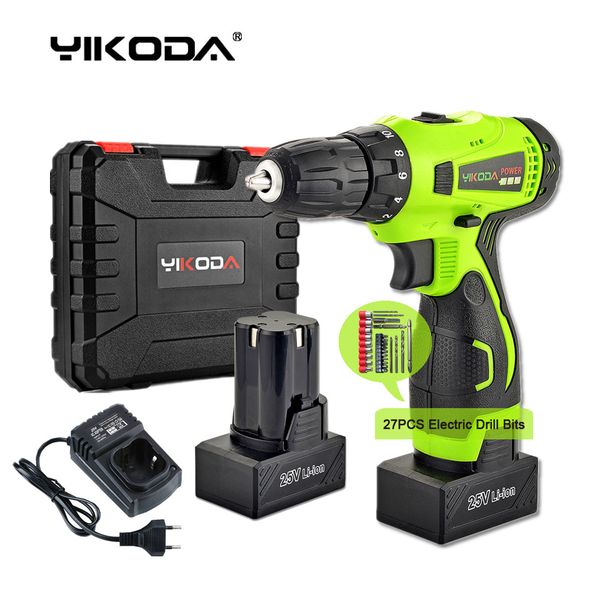 25v cordless drill battery electric screwdriver home diy room decoration rechargeable drill two battery plastic case plus accessories
25v cordless drill battery electric screwdriver home diy room decoration rechargeable drill two battery plastic case plus accessories