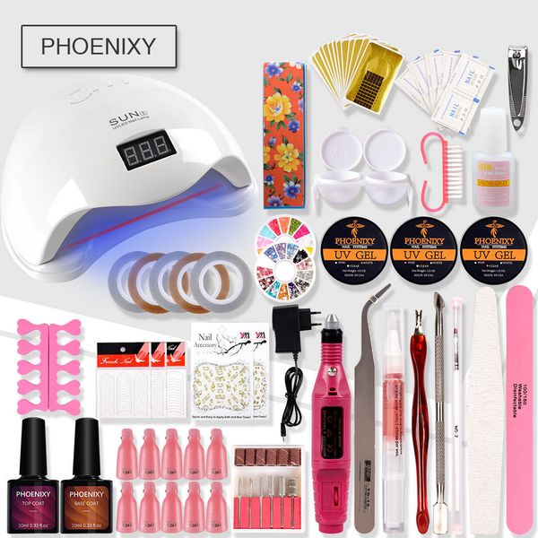 nail drill machine set electric nail kit 48w uv led lamp 8ml gel polish electric manicure handle kit art tool manicure set
nail drill machine set electric nail kit 48w uv led lamp 8ml gel polish electric manicure handle kit art tool manicure set