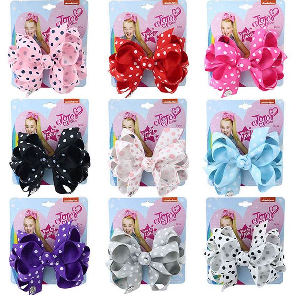 ins 2020 new 5inch jojo siwa girls hair clips dots jojo siwa bows girls barrettes designer hair clips baby bb clip hair accessories b668, Slivery;white
ins 2020 new 5inch jojo siwa girls hair clips dots jojo siwa bows girls barrettes designer hair clips baby bb clip hair accessories b668, Slivery;white