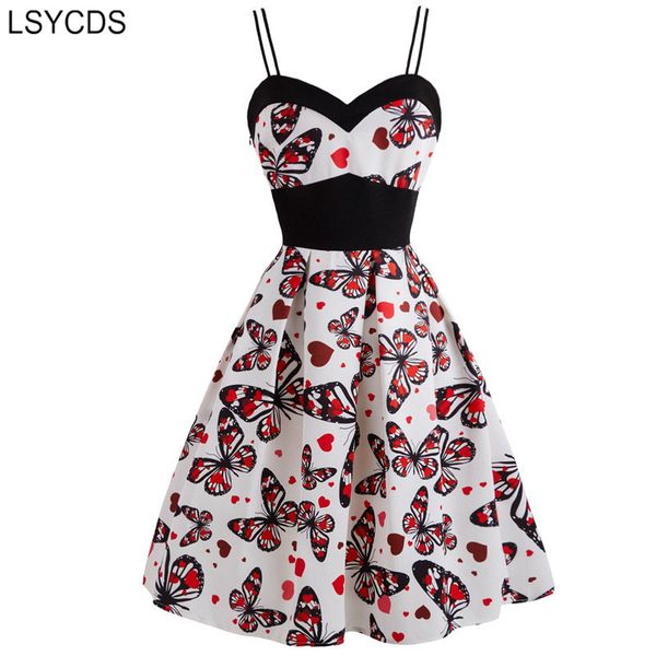 lsycds 2020 pin up 1950s vintage retro dresses butterfly dress women spaghetti strap pleated dress ladies dresses summer, Black;gray
lsycds 2020 pin up 1950s vintage retro dresses butterfly dress women spaghetti strap pleated dress ladies dresses summer, Black;gray