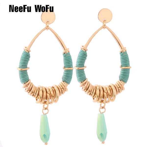 neefu wofu bohemian manual earrings metal big earring flash glass earring large long brinco ear oorbellen christmas gift, Golden
neefu wofu bohemian manual earrings metal big earring flash glass earring large long brinco ear oorbellen christmas gift, Golden