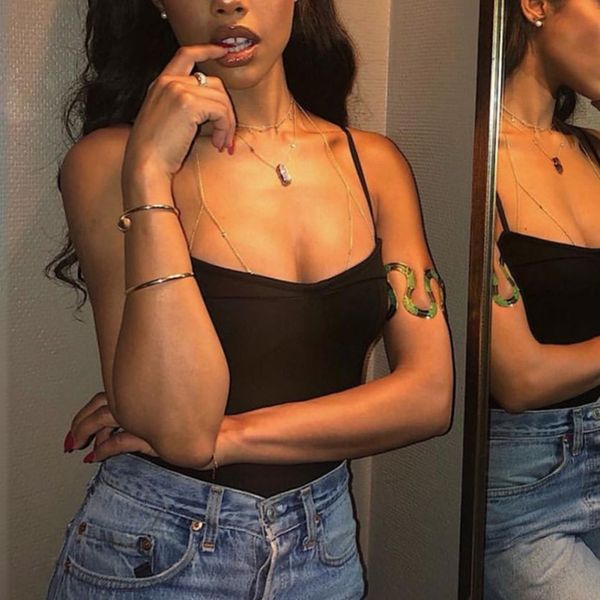 2019 low cut solid color bodysuit women sleeveless backless skinny bodysuits black white bodycon skinny bodysuit
2019 low cut solid color bodysuit women sleeveless backless skinny bodysuits black white bodycon skinny bodysuit