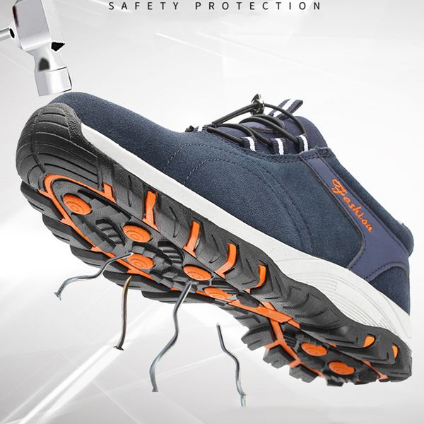 labor insurance shoes men's steel toe cap steel midsole anti-puncture puncture leather breathable deodorant safety shoes 36-45, Black
labor insurance shoes men's steel toe cap steel midsole anti-puncture puncture leather breathable deodorant safety shoes 36-45, Black