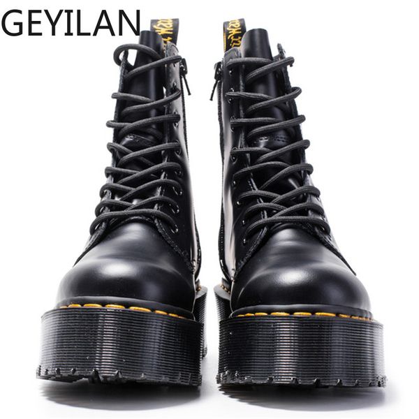 size 34-41 flat platform boots women shoes autumn winter fur fashion round toe lace-up leather boots ladies shoes, Black
size 34-41 flat platform boots women shoes autumn winter fur fashion round toe lace-up leather boots ladies shoes, Black