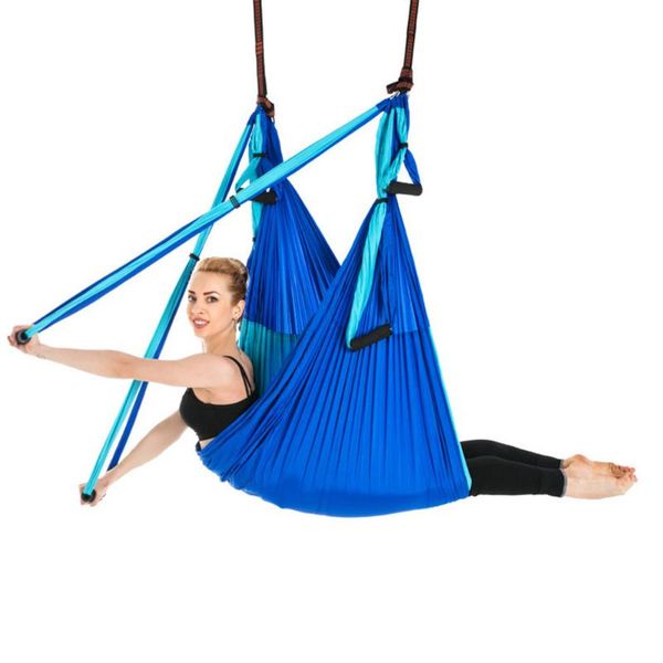 aerial yoga hammock 6 handles flying swing anti-gravity yoga pilates inversion exercises device home gym hanging belt x68a
aerial yoga hammock 6 handles flying swing anti-gravity yoga pilates inversion exercises device home gym hanging belt x68a