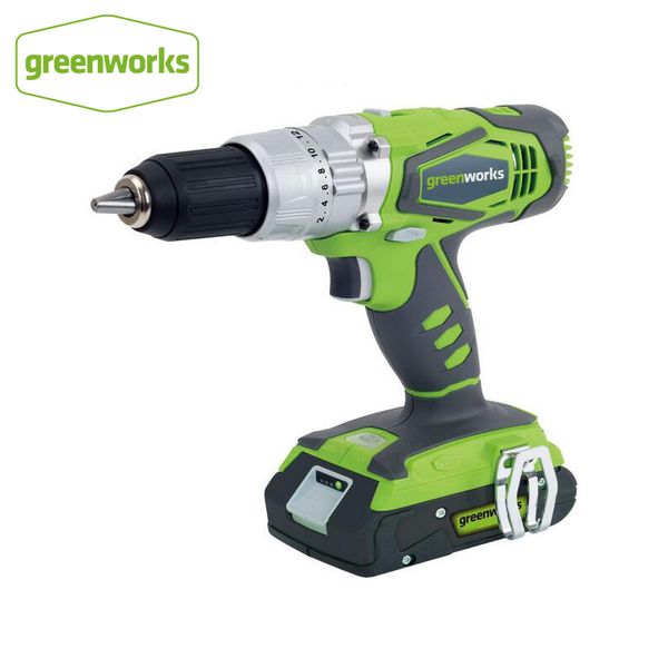 greenworks 24v double speed electric screwdrvier cordless drill rechargeable household power tools set lithium battery
greenworks 24v double speed electric screwdrvier cordless drill rechargeable household power tools set lithium battery