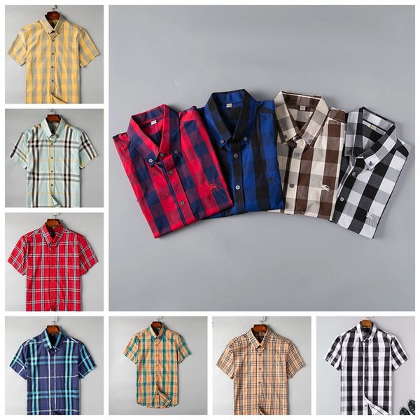 2019 brand men's business casual shirt, short sleeve stripe tight, business t-shirt new fashion men's plaid shirt, White;black
2019 brand men's business casual shirt, short sleeve stripe tight, business t-shirt new fashion men's plaid shirt, White;black