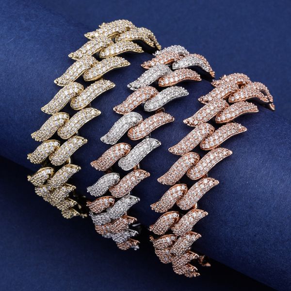 bling bling 18mm polished shiny zircon paved 18mm cuban chain bracelet miami chain bracelet iced out, Black
bling bling 18mm polished shiny zircon paved 18mm cuban chain bracelet miami chain bracelet iced out, Black
