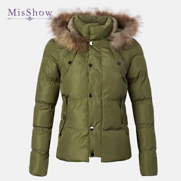 mishmi's new blue seafood winter skin imitation cap, coat, women's parka cotton coat, Black
mishmi's new blue seafood winter skin imitation cap, coat, women's parka cotton coat, Black