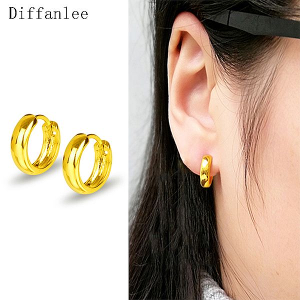 round smooth huggies hoop earrings gold color simple style ears circle charm classic earrings fashion for women men jewelry, Golden;silver
round smooth huggies hoop earrings gold color simple style ears circle charm classic earrings fashion for women men jewelry, Golden;silver