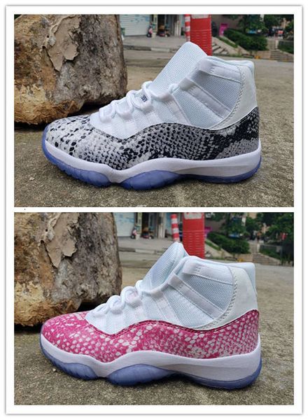 2019 new 11 gray pink snakeskin white high men basketball shoes 11s xi sports sneakers trainers outdoor with box size 36-47
2019 new 11 gray pink snakeskin white high men basketball shoes 11s xi sports sneakers trainers outdoor with box size 36-47
