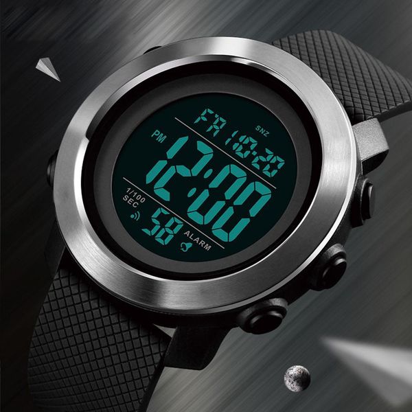 skmei digital led watch fashion luxury sport watch men waterproof outdoor dress watches chrono countdown dual time wristwatches, Slivery;brown
skmei digital led watch fashion luxury sport watch men waterproof outdoor dress watches chrono countdown dual time wristwatches, Slivery;brown