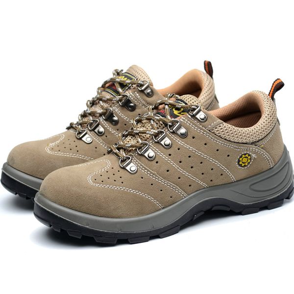 men's casual comfortable big size steel toe cap working safety shoes mans outdoors soft leather tooling security boots protect, Black
men's casual comfortable big size steel toe cap working safety shoes mans outdoors soft leather tooling security boots protect, Black