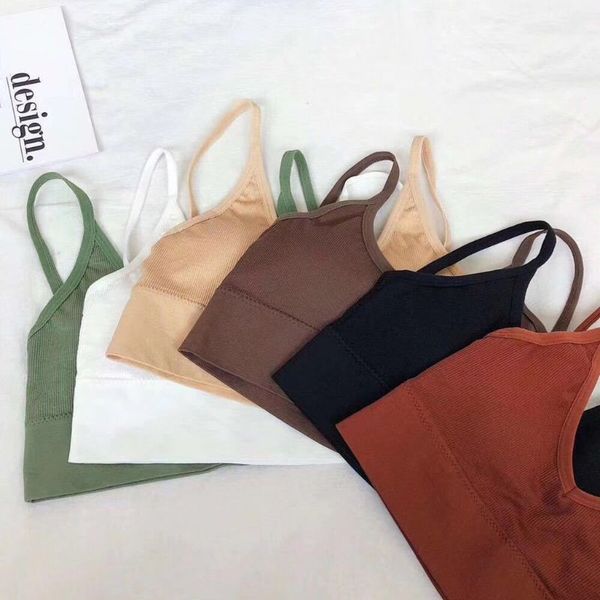 womens deep v-neck bralette underwear ribbed striped solid color crop push up padded u backless camisole wire vest, White
womens deep v-neck bralette underwear ribbed striped solid color crop push up padded u backless camisole wire vest, White