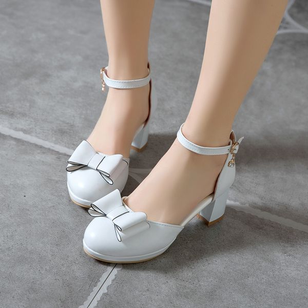 sarairis 2020 recién llegados sweet bowtie mary janes zapatos de plataforma de mujer hebilla correa tacones gruesos plataforma oficina, Black
sarairis 2020 recién llegados sweet bowtie mary janes zapatos de plataforma de mujer hebilla correa tacones gruesos plataforma oficina, Black