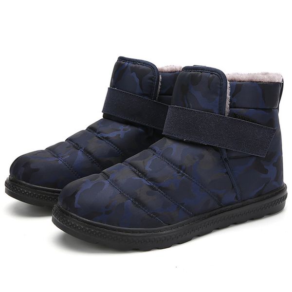 winter men snow boots camouflage chunky hook loop waterproof warm shoes for male short plush soft ankle boots men fashion, Black
winter men snow boots camouflage chunky hook loop waterproof warm shoes for male short plush soft ankle boots men fashion, Black