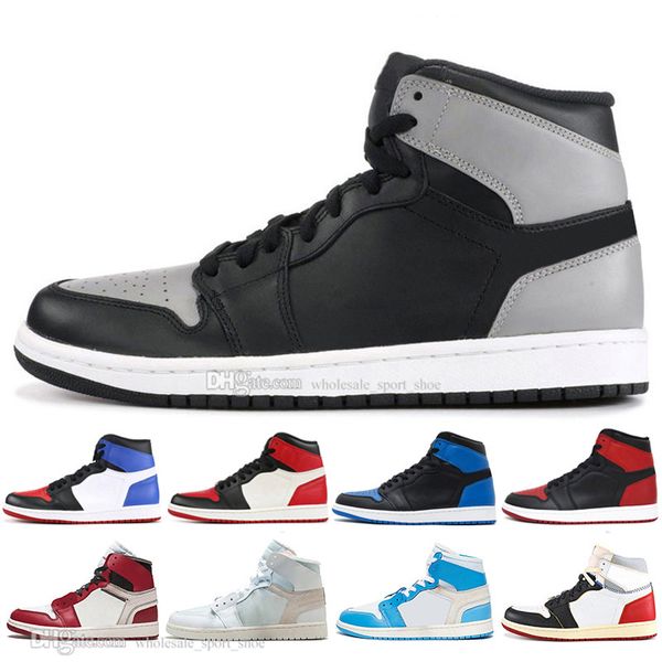 2019 1 top 3 Mens Basketball Shoes Chicago Bred Banned Black Toe Royal Blue UNC Fragment 1s men sports sneakers designer trainers size 7-13
2019 1 top 3 Mens Basketball Shoes Chicago Bred Banned Black Toe Royal Blue UNC Fragment 1s men sports sneakers designer trainers size 7-13