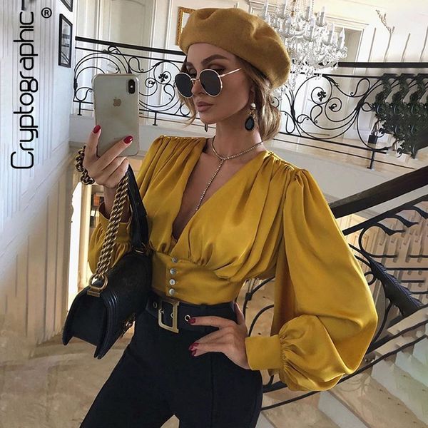 cryptographic vintage v-neck womens and blouses shirts slim lantern sleeve chic fashion blusas mujer streetwear, White
cryptographic vintage v-neck womens and blouses shirts slim lantern sleeve chic fashion blusas mujer streetwear, White