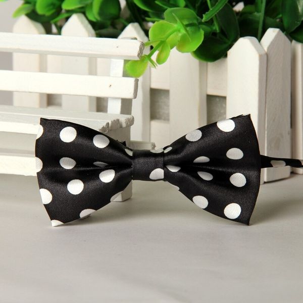 shennaiwei new boys black white big dot self tie bow ties 10cm 5cm, Black;gray
shennaiwei new boys black white big dot self tie bow ties 10cm 5cm, Black;gray