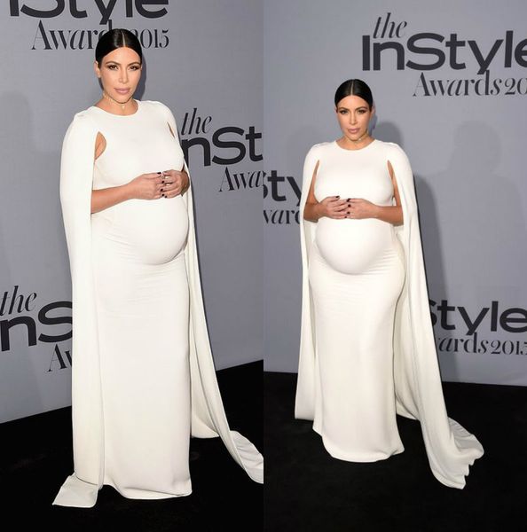 elegant white pregnant prom dresses with cape long sleeve mermaid evening gowns floor length african dubai arabic party runway dress custom, Black
elegant white pregnant prom dresses with cape long sleeve mermaid evening gowns floor length african dubai arabic party runway dress custom, Black