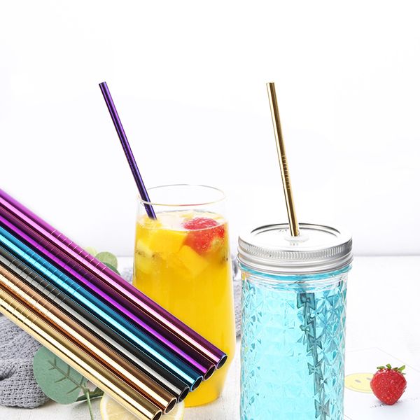 1pcs bar tools straw stainless steel straws reusable non-toxic metal drinking straw with cleaner brush dropshipping
1pcs bar tools straw stainless steel straws reusable non-toxic metal drinking straw with cleaner brush dropshipping
