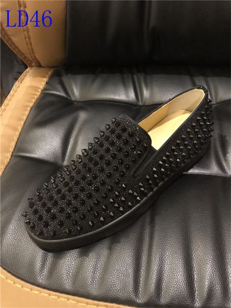 a32 new luxury bottom red bottoms studded spikes brand mens casual shoes men women party lover sports sneakers, Black
a32 new luxury bottom red bottoms studded spikes brand mens casual shoes men women party lover sports sneakers, Black