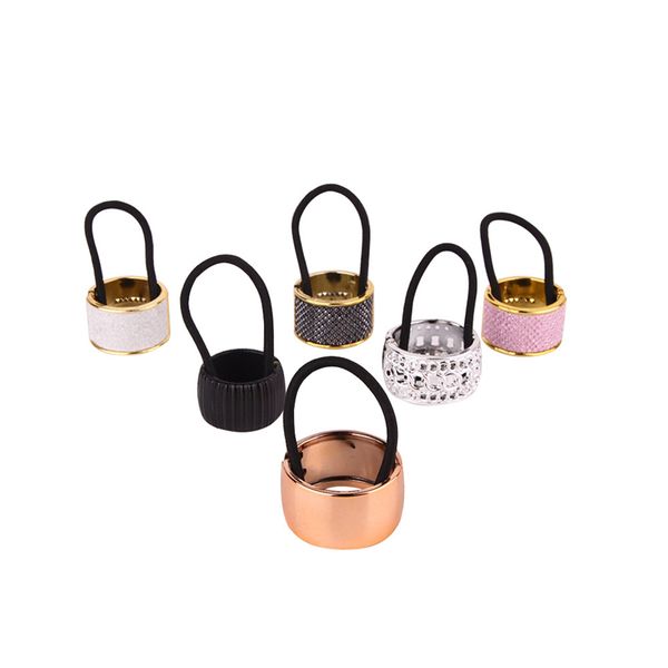 6 piece / lot retro round hair ring ponytail fixer for women imitation metal ponytail punk elastic hair band accessory
6 piece / lot retro round hair ring ponytail fixer for women imitation metal ponytail punk elastic hair band accessory
