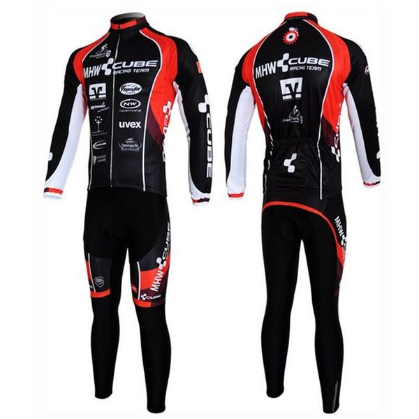 classic red black cube team long sleeve spring autumn cycling wear clothes bicycle bike riding bicicletas jerseys and gel pad, Black;blue
classic red black cube team long sleeve spring autumn cycling wear clothes bicycle bike riding bicicletas jerseys and gel pad, Black;blue