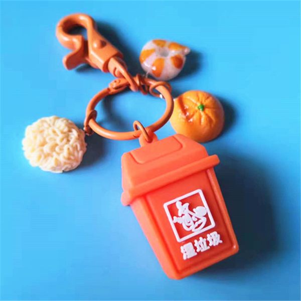 creative trash classification trash can key chain bag pendant female gift backpack keyring, Silver
creative trash classification trash can key chain bag pendant female gift backpack keyring, Silver