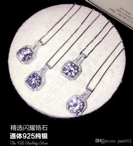 simple 925 sterling silver micro pave shiny square zircon fine box chain collar bone korean short pendant necklaces quality
simple 925 sterling silver micro pave shiny square zircon fine box chain collar bone korean short pendant necklaces quality