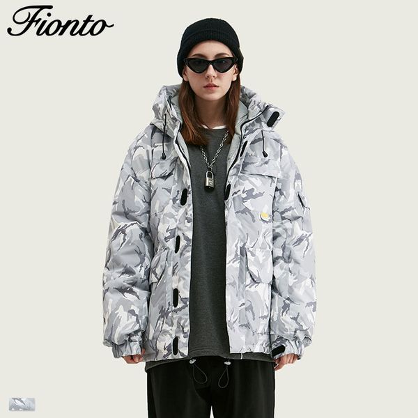 men's down & parkas fionto 2021 winter tide camouflage multi-pocket magic sticker stand-neck hood jacket, Black
men's down & parkas fionto 2021 winter tide camouflage multi-pocket magic sticker stand-neck hood jacket, Black