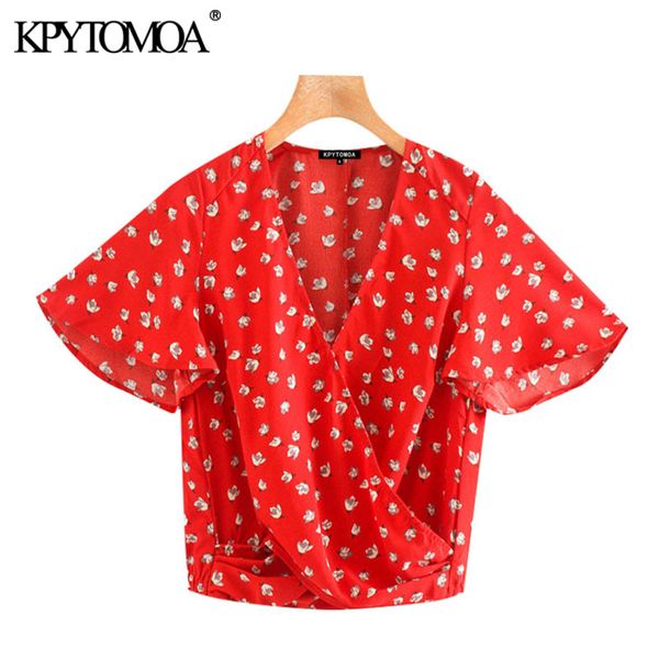 kpytomoa women 2020 sweet fashion floral print pleated blouses vintage v neck short sleeve female shirts blusas chic, White
kpytomoa women 2020 sweet fashion floral print pleated blouses vintage v neck short sleeve female shirts blusas chic, White