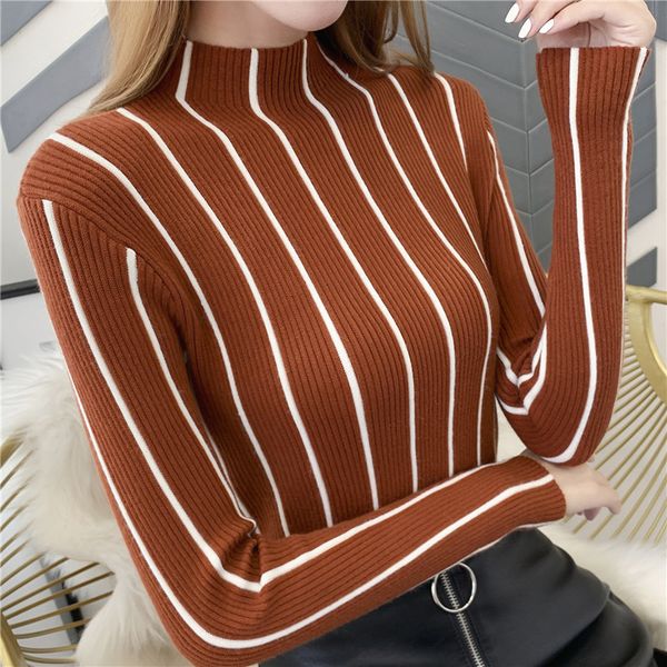 2019 осень и зима новый вертикальный трикотажный нижний свитер - 0m340, White;black
2019 осень и зима новый вертикальный трикотажный нижний свитер - 0m340, White;black