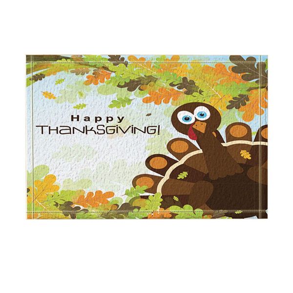 happy thanksgiving turkey decor bath rugs, non-slip doormat floor entryways indoor front door mat
happy thanksgiving turkey decor bath rugs, non-slip doormat floor entryways indoor front door mat