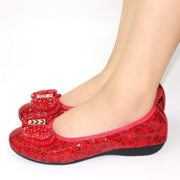 gorgeous red women flats cover shoes with nice crystal bowtie style african lady dress shoes v268, Black
gorgeous red women flats cover shoes with nice crystal bowtie style african lady dress shoes v268, Black