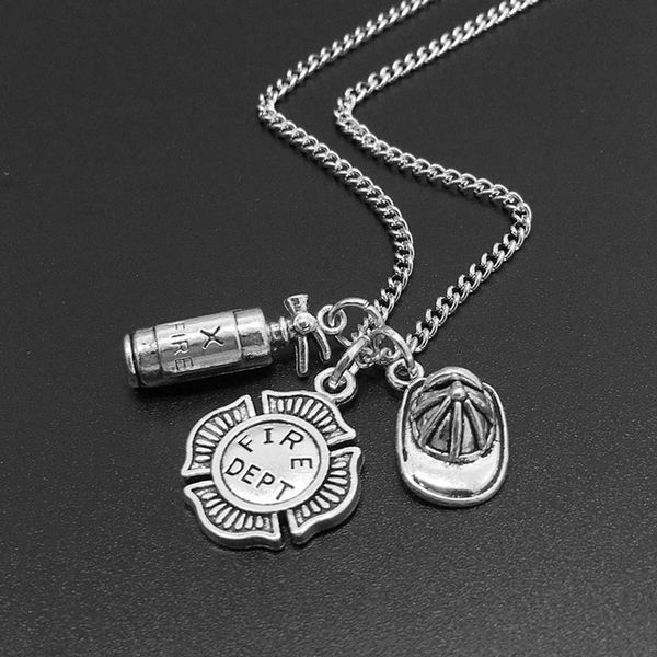 fire extinguisher sign shape pendant chain necklace firefighter jewelry gift, Silver
fire extinguisher sign shape pendant chain necklace firefighter jewelry gift, Silver