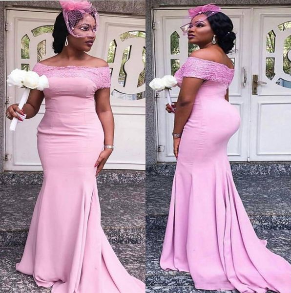 pink strapless mermaid long bridesmaid dresses with applique lace luxury stain african women maid of honor dress party wedding guest, White;pink
pink strapless mermaid long bridesmaid dresses with applique lace luxury stain african women maid of honor dress party wedding guest, White;pink
