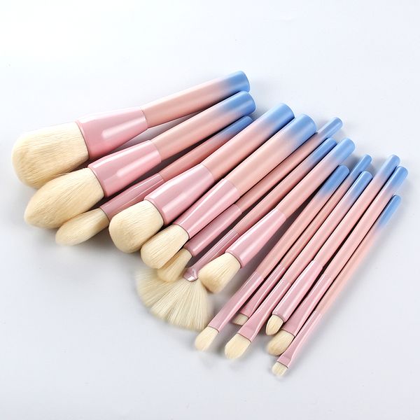 14pcs gradient color makeup brushes set cosmetic powder blending foundation eyeshadow lip blush brush kit make up brush tools
14pcs gradient color makeup brushes set cosmetic powder blending foundation eyeshadow lip blush brush kit make up brush tools