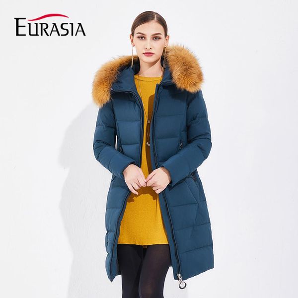 eurasia 2019 new full solid women's winter jacket parkas stand collar hood design real fur raccoon thick coat yd1871, Tan;black
eurasia 2019 new full solid women's winter jacket parkas stand collar hood design real fur raccoon thick coat yd1871, Tan;black