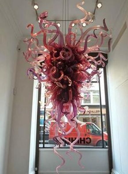 110v/120v romantic art wedding decoration pink glass big chandelier lighting with led bulbs
110v/120v romantic art wedding decoration pink glass big chandelier lighting with led bulbs