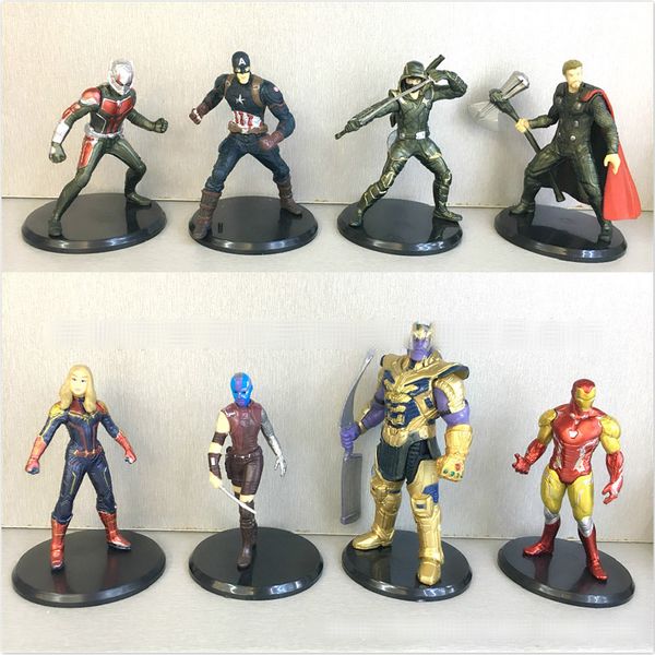 8 tyle avenger endgame action figure toy marvel new avenger 4 thano iron man captain marvel hulk captain america model doll kid toy b
8 tyle avenger endgame action figure toy marvel new avenger 4 thano iron man captain marvel hulk captain america model doll kid toy b