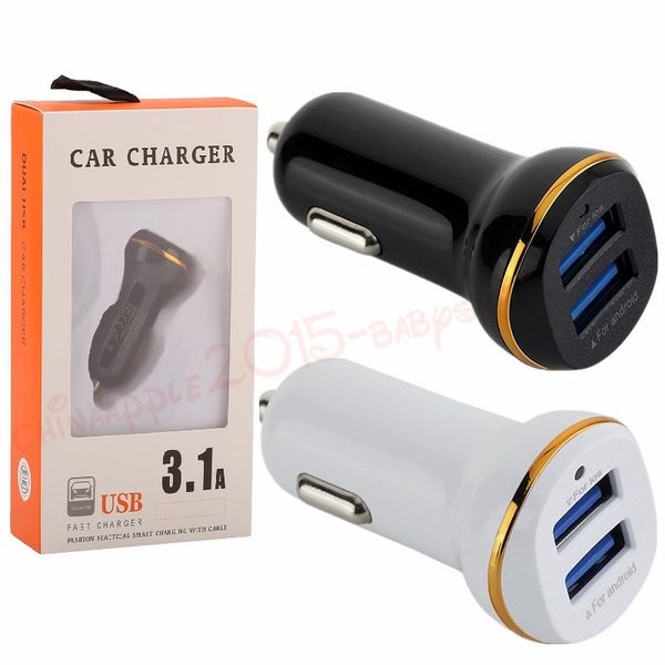 car charger dual usb ports 3.1a auto power adapter car charger adaptor for samsung s7 s8 android phone with retail
car charger dual usb ports 3.1a auto power adapter car charger adaptor for samsung s7 s8 android phone with retail