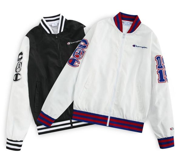 19ss designer mens jacket street fashion champions zipper stitching baseball uniform jackets classic brand logo embroidery coat black white, Black;brown
19ss designer mens jacket street fashion champions zipper stitching baseball uniform jackets classic brand logo embroidery coat black white, Black;brown