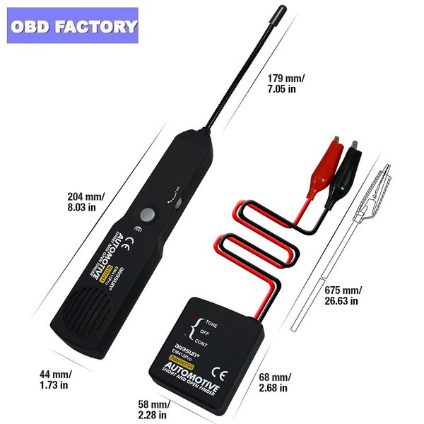 2020 all-sun em415pro automotive tester cable wire short open finder repair tool tester car tracer diagnose tone line finder
2020 all-sun em415pro automotive tester cable wire short open finder repair tool tester car tracer diagnose tone line finder