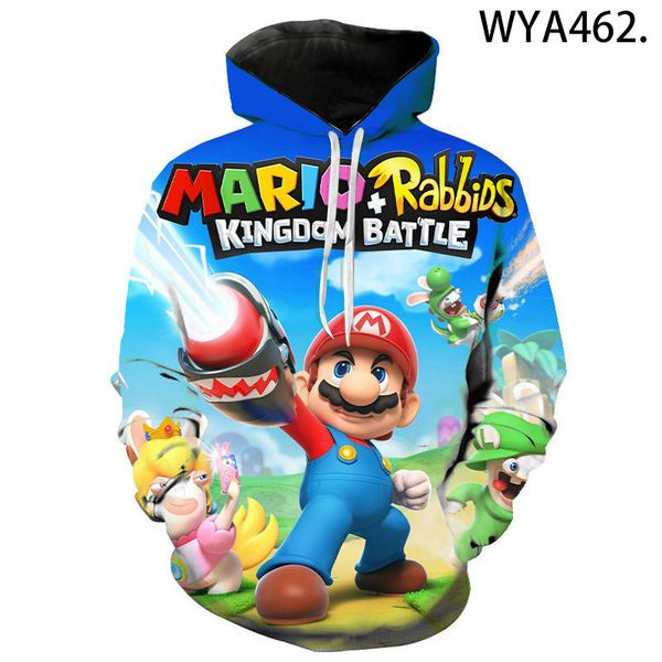 3d mario fashion adventure game print male female sweatshirt costume mens cartoon hoodies clothing homme clothes streetwear, Black
3d mario fashion adventure game print male female sweatshirt costume mens cartoon hoodies clothing homme clothes streetwear, Black