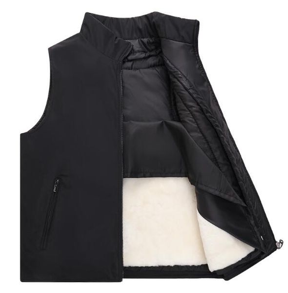 autumn and winter men's outdoor thicken warm natural fur quinquagenarian vest male wool fur thermal vest waistcoat tb049, Black;white
autumn and winter men's outdoor thicken warm natural fur quinquagenarian vest male wool fur thermal vest waistcoat tb049, Black;white
